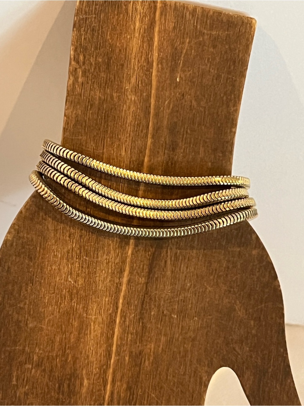Vintage Snake Chain Bracelet